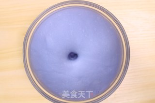 Butterfly Pea Flower Chestnut Mochi Soft Ou Bun recipe