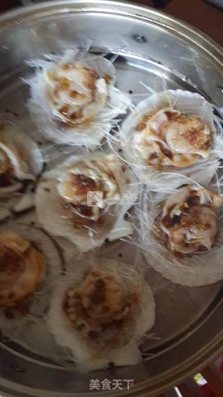 Steamed Scallops with Garlic recipe