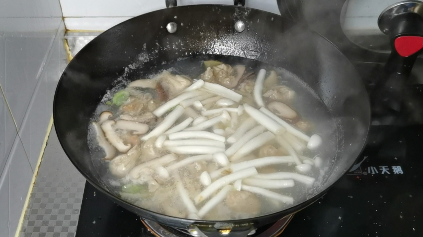 Meat and Mushroom Soup recipe