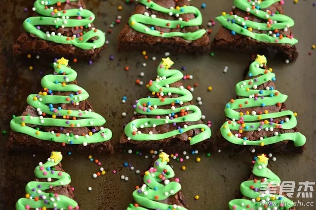 Brownie Christmas Tree recipe