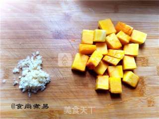 Steamed Pumpkin with Spare Ribs in Xo Sauce recipe