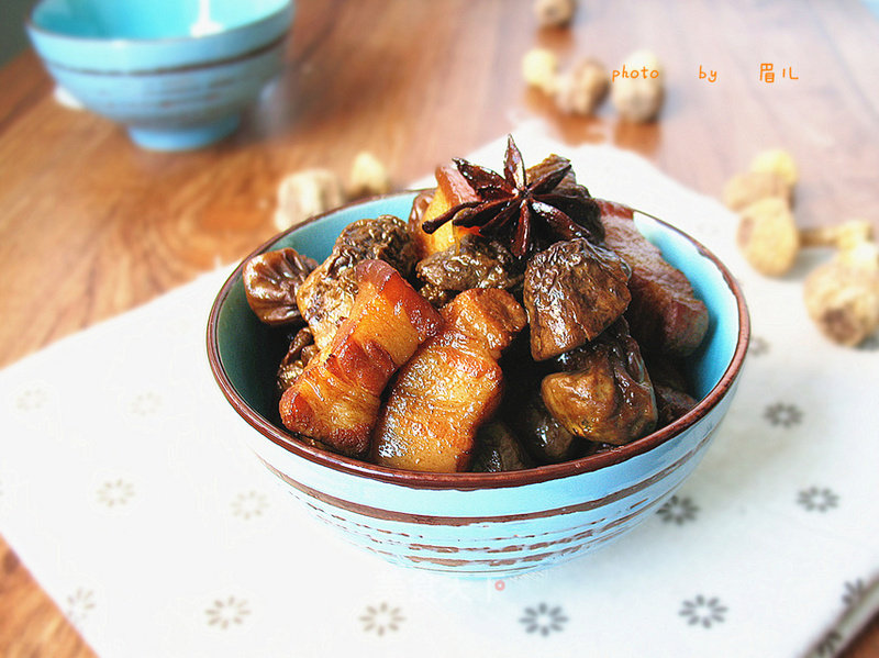 Agaricus Roasted Pork recipe