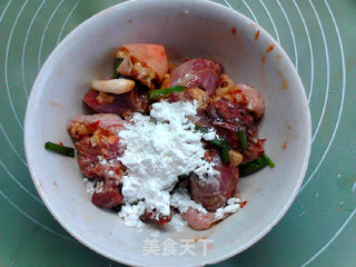 Steamed Chicken with Tangerine Peel and Mushroom recipe