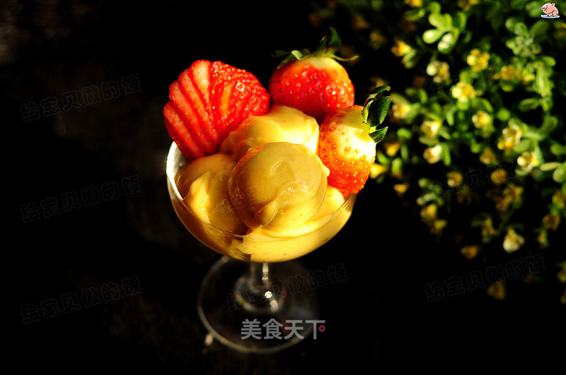 Banana Mango Ice Cream recipe