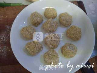 Millet Tofu Shrimp Balls recipe