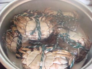 Steamed Hairy Crabs recipe