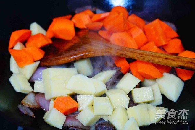 Curry Beef Rice recipe