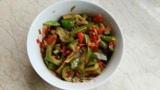 Chopped Pepper and Green Eggplant recipe