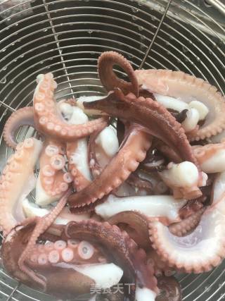 Octopus Mixed with Ginger recipe