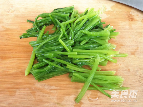 Glinolek Spinach Stalks Mixed with Double Silk recipe