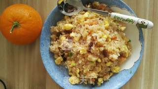 Fried Rice with Shrimp and Soy Sauce recipe