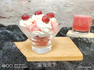 Watermelon with Cream recipe