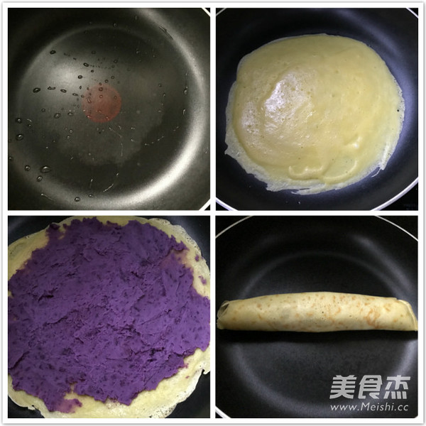 Purple Sweet Potato Roll recipe