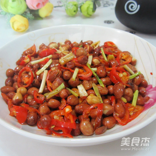 Spicy Fried Peanuts recipe