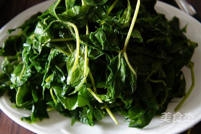 Fried Acanthopanax Leaves recipe