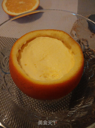 Orange Steamed Egg recipe