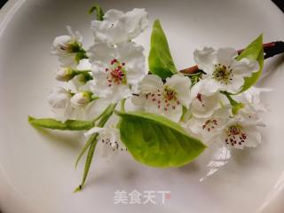 Fried Pear Blossom recipe