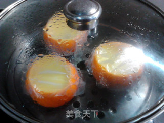 Sweet Orange Bowl Steamed Pudding recipe