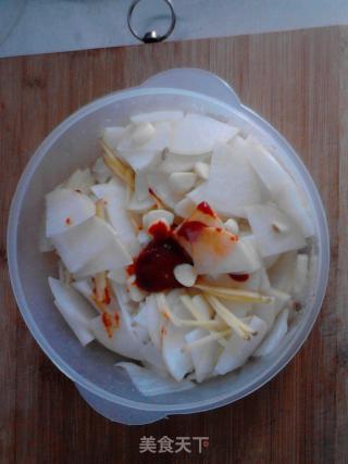 Refreshing Sweet and Sour Radish recipe