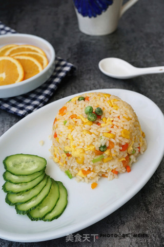 【northeast】salted Egg Yolk Fried Rice recipe