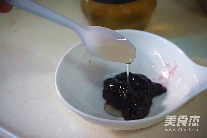 Blueberry Yam Puree recipe