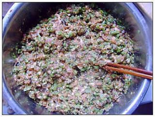 Steamed Dumplings with Carob Meat. recipe
