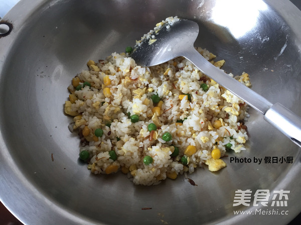 Assorted Egg Fried Rice recipe