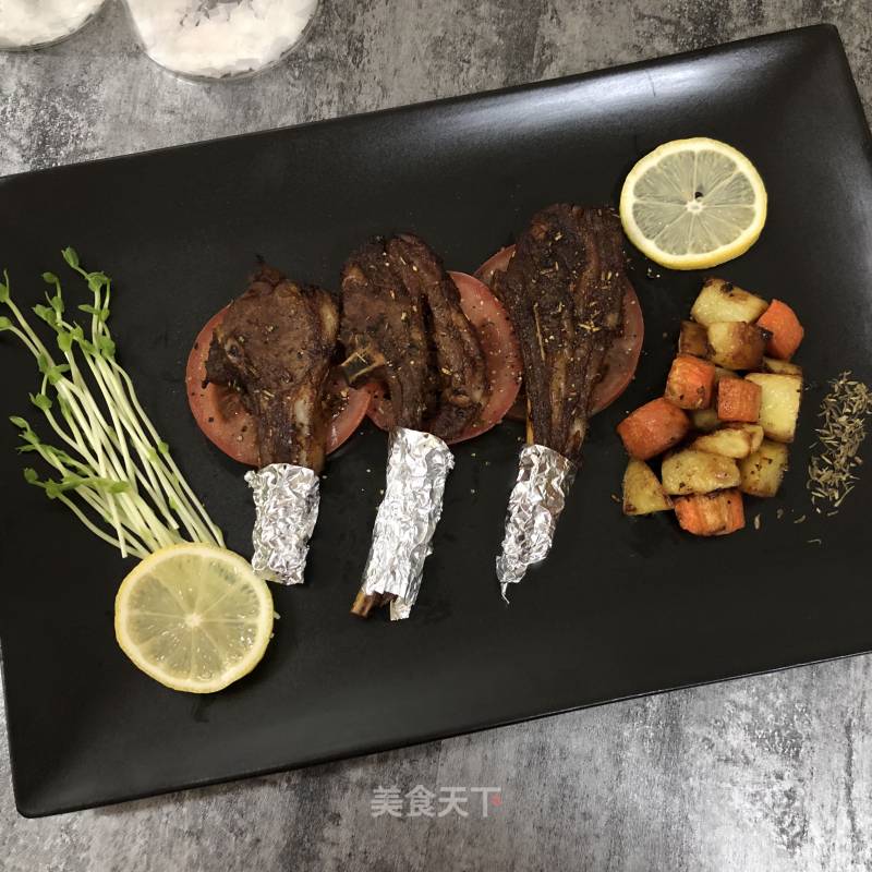 Grilled Lamb Chop with Cumin Flavor recipe