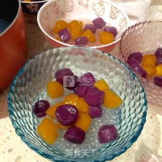 Icy 100%【taro Balls and Sago Sauce】 recipe