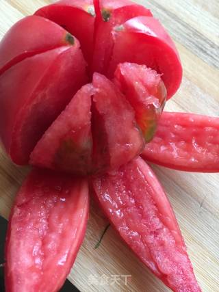 Heart is Like A Lotus Flower~ Tomatoes Mixed with Sugar recipe