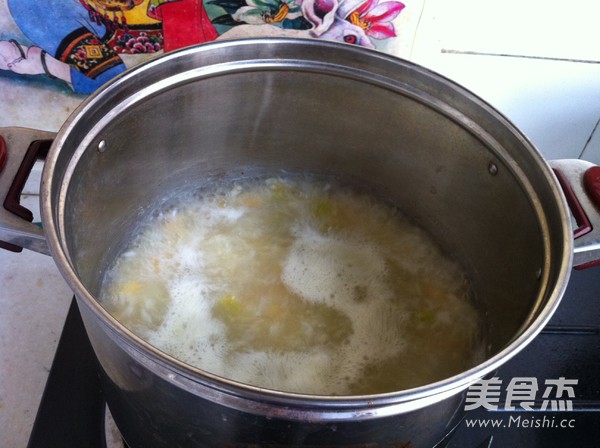 Sticky Glutinous Rice and Sweet Potato Porridge recipe