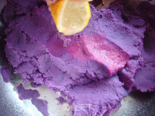 Purple Sweet Potato Sesame Cake recipe