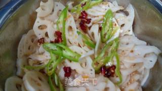 Cold Lotus Root Slices recipe