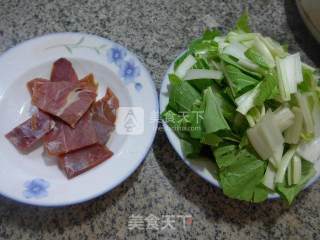 Stir-fried Chinese Cabbage with Fine Ham recipe