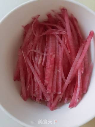 Shredded Radish recipe