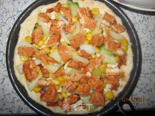 Orleans Chicken Pizza recipe