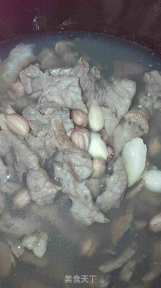 Peanut Pig Lung Soup recipe