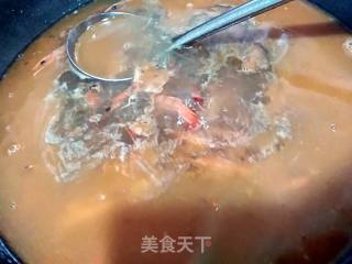 Zucchini Noodle Soup with Shrimp Brain Oil recipe