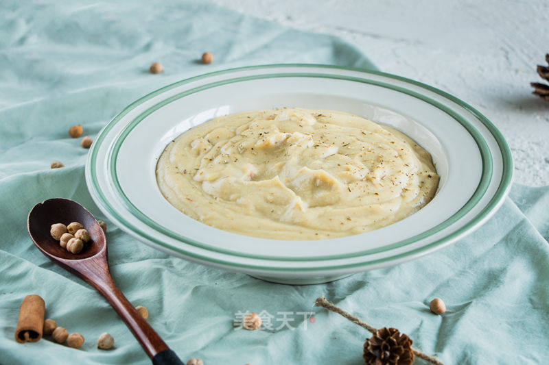Warm Hummus Soup recipe