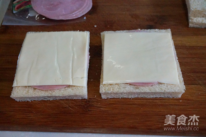 Ham West Toast recipe