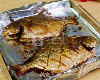 The Practice of Cumin Roasted Golden Pomfret recipe