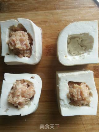 Stuffed Pork with Tofu recipe