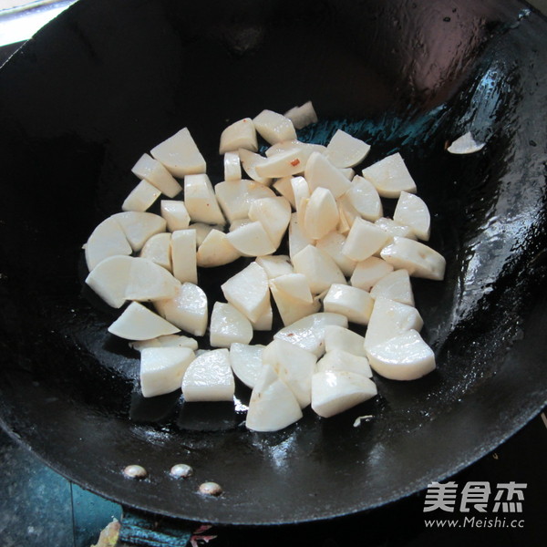 Boiled Diced White Radish recipe