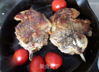 #aca烤明星大赛# French Roasted Lamb Chops with Black Pepper recipe