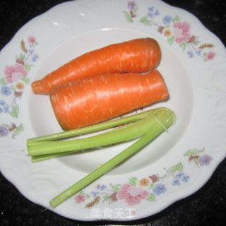 Celery and Carrot Slices recipe