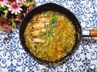 Shredded Radish and Shrimp Head Soup recipe