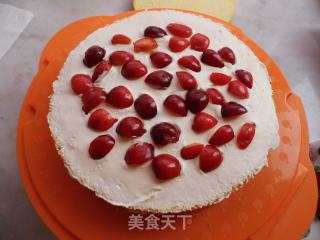 Welcome to Summer-colorful Fruit Cream Cake recipe