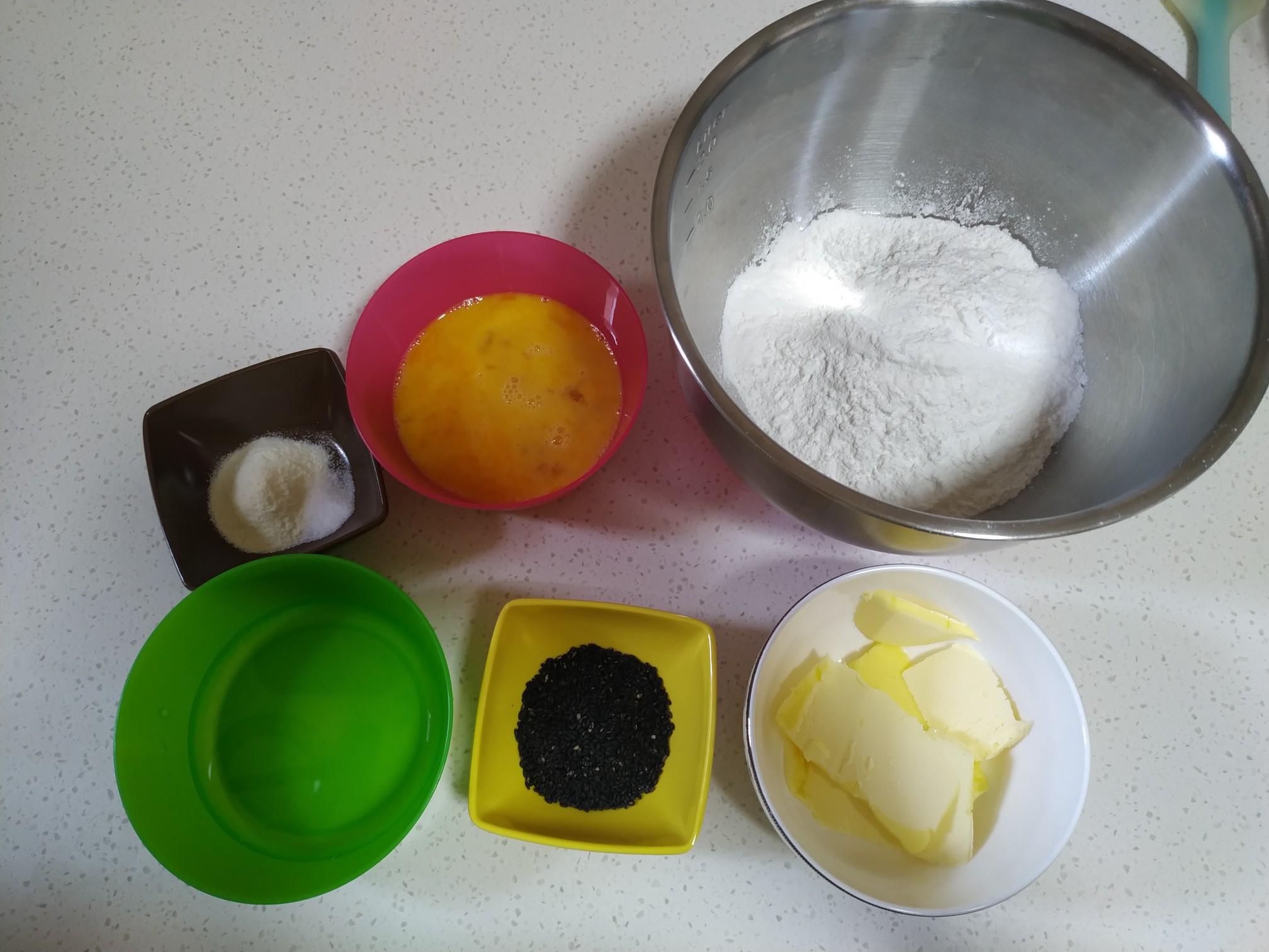 Black Sesame Mochi recipe