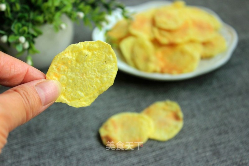 #diy零食#microwave Potato Chips recipe