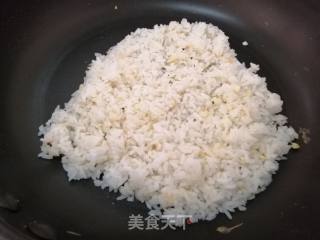 Improvised Garlic Egg Fried Rice recipe